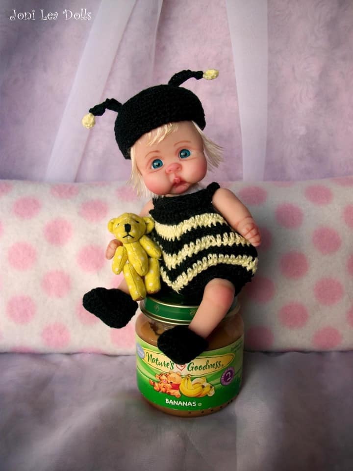 Авторские куклы дети из полимерной глины от Joni Lea - ч.17 (фото 10)