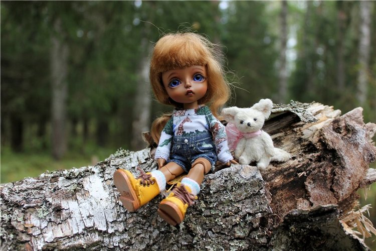 Ния и лисичка Фенек. Lati Yellow Nia Brown tan | Бэйбики Ния и лисичка Фенек. Lati Yellow Nia Brown tan (фото 3)