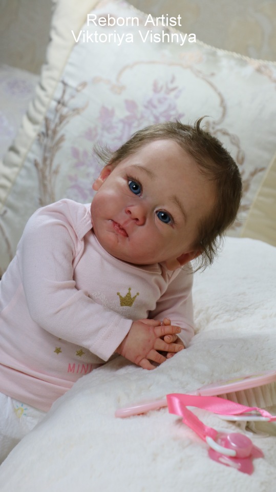Хаксли... куколка реборн Виктории Вишни (фото 8)