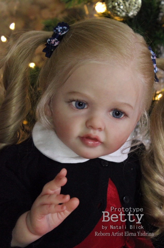 Прототип Betty от Natali Blick. Моя версия. Куклы реборн Елены Ядриной