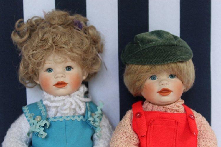 Большая коллекция Винтажных реплик с антикварных кукол - Часть 2 (фото 10)