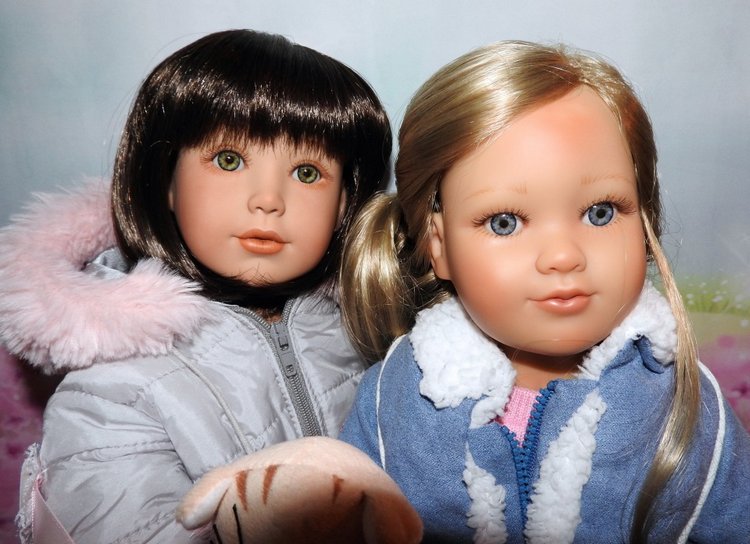 Зимняя куколка Nadin Kidz'n'Cats. ООАК