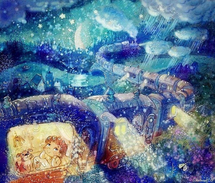 Волшебные иллюстрации — Интересное обо всем: поздравления