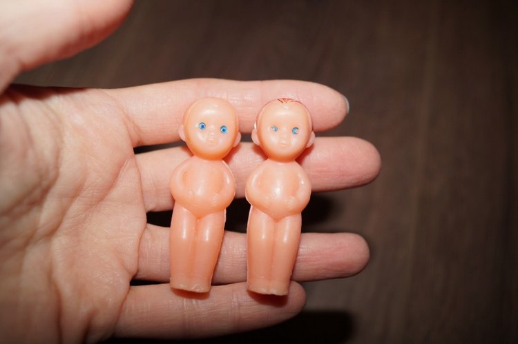 Резиновые советские пупсики до 10,5см - моя коллекция №2