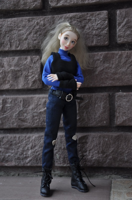 Хуманизация Джуди Хоппс и Ника Вайлда. Шарнирные куклы от SisterFox (фото 4)