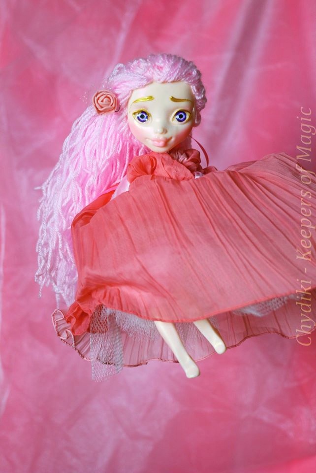 Chydiki - Fairy OOAK Art dolls, artist collectible fantasy clay toys - 6