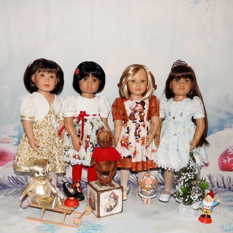 Чудо Рождества — Куклы Kidz'n'Cats (Соня Хартман): шарнирные 46 см