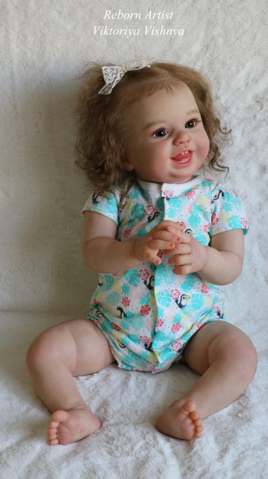 Малышка Хулиганка... куколка реборн Виктории Вишни