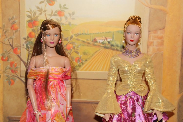 Вальс цветов с куклами Тоннер - Продолжение