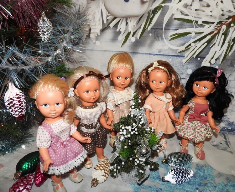 Старый Новый Год — Новый год и Рождество: праздничные фото кукол