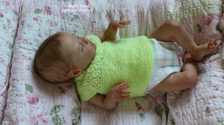Далила... малышка реборн Виктории Вишни | Бэйбики Далила... малышка реборн Виктории Вишни