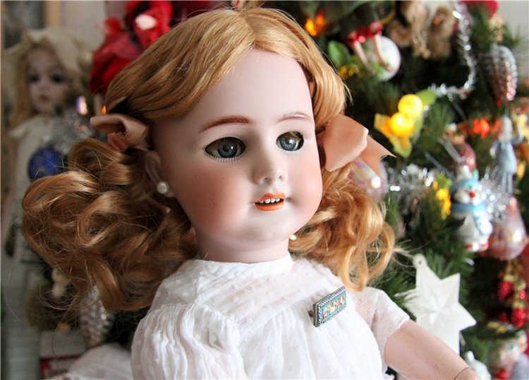 Элли. DEP JUMEAU head 10 — Антикварные куклы Jumeau (Жюмо): Tete Jumeau