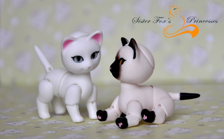 Котики от SisterFox | Бэйбики Котики от SisterFox — Авторские шарнирные куклы своими руками: лепка (фото 9)