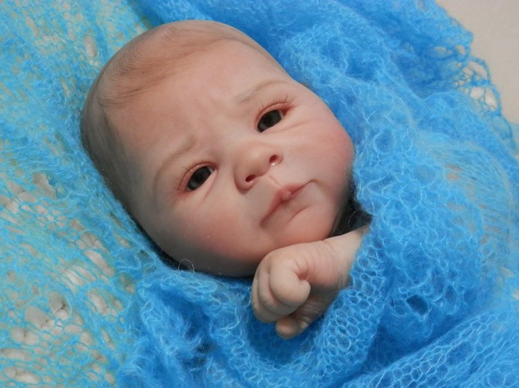 Хомячок Сили. Кукла реборн Шутовой Анны (фото 3)