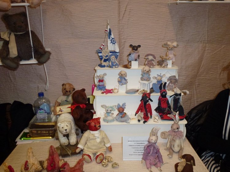 Выставка Мишек Тедди на Тишинке - Mosfair 2018 год