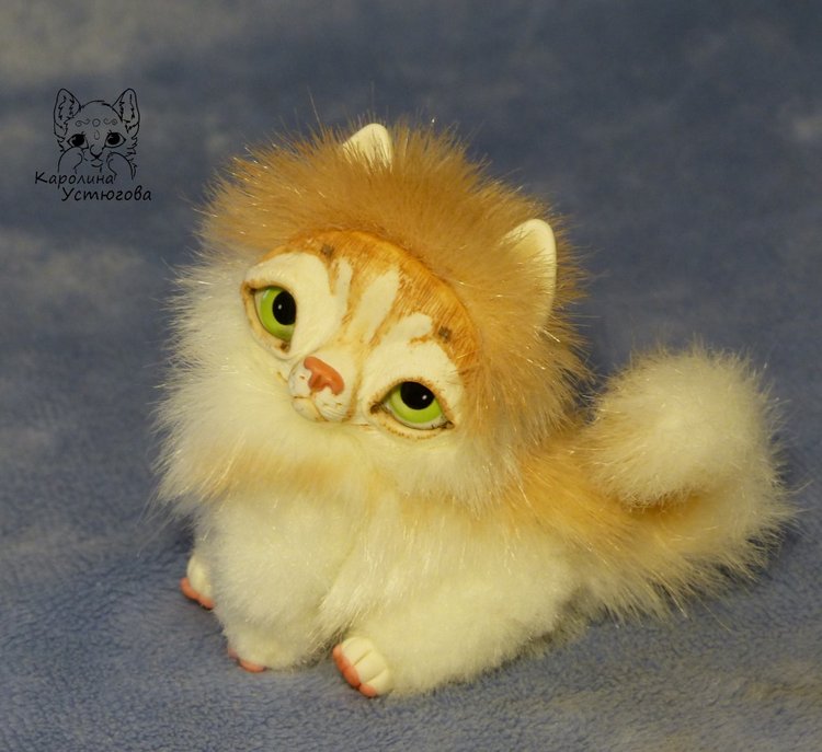 Щенок Хаски, миниатюра. Рыжий окрас (фото 4)