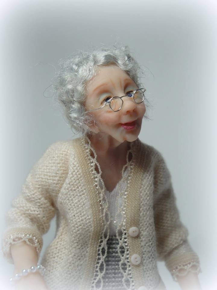 Sweet Pea Sculpts - Original Artist Miniature Dolls and Figurines made from Polymer Clay - часть 1