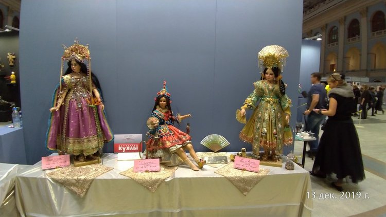 X Международная выставка "Искусство куклы" в Гостином дворе. Часть 3, заключительная