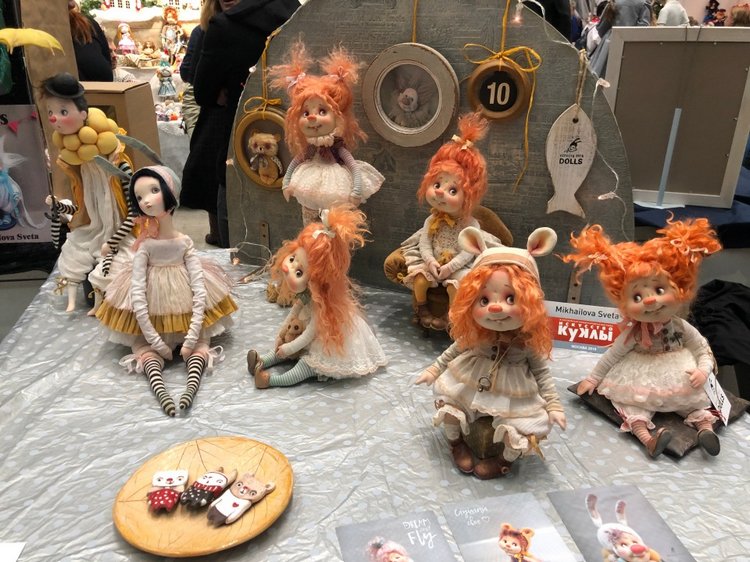 "Искусство куклы" 2019 - приглашаю прогуляться по выставке... ч.4 | Бэйбики "Искусство куклы" 2019 - приглашаю прогуляться по выставке... ч.4