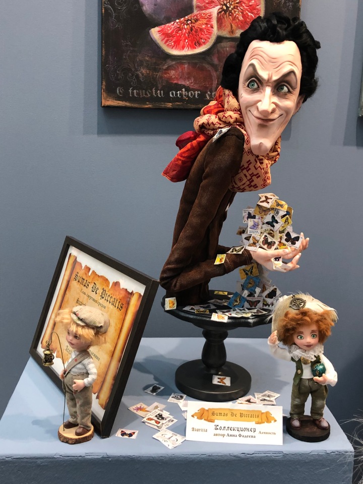 "Искусство куклы" 2019 - приглашаю прогуляться по выставке... ч.2