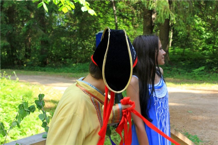 "Троицкие гуляния" в Василёво, 2019 год, заключительная часть. Архитектурно-этнографический музей под открытым небом Василёво