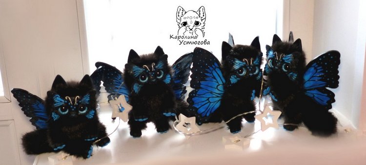 Волшебство продолжается... Бабочковые котята Папилиофелис (фото 4)