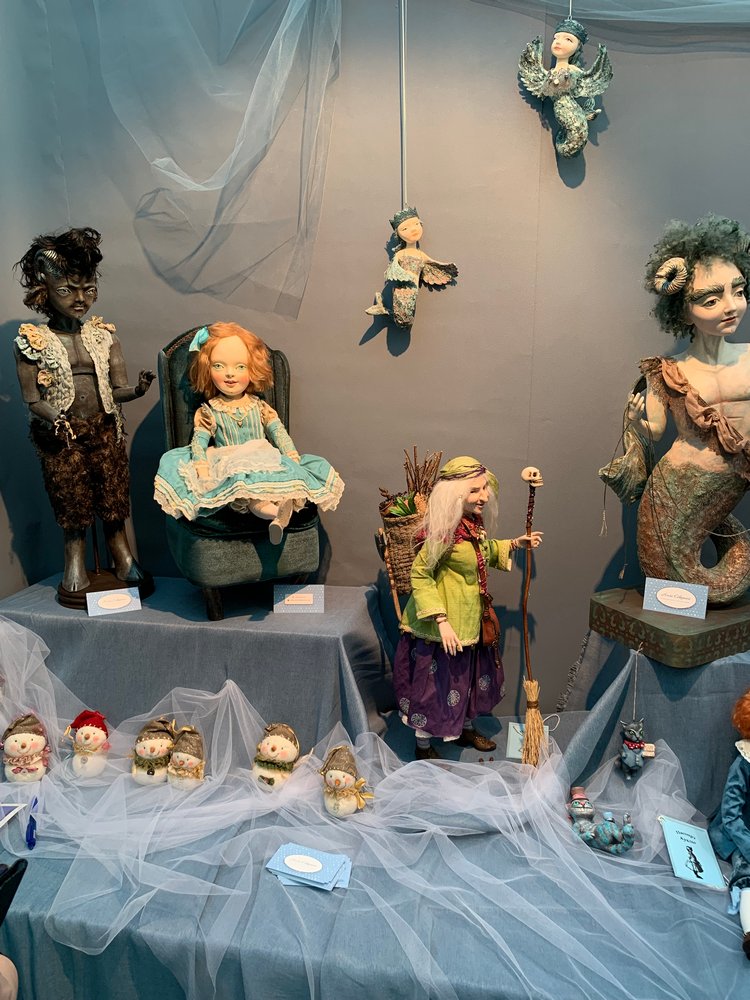 Искусство КУКЛЫ - Москва, декабрь 2021 ЧАСТЬ 3 (последняя)