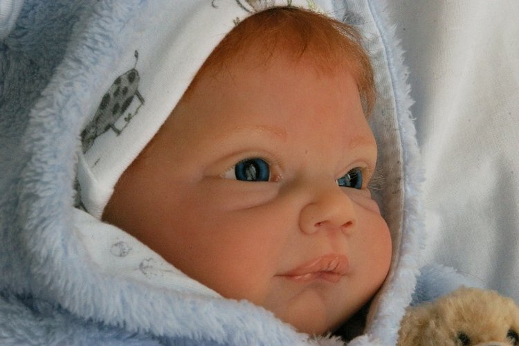 Малышка из молда Натали — Куклы Реборн (Reborn): домашние фото (фото 5)