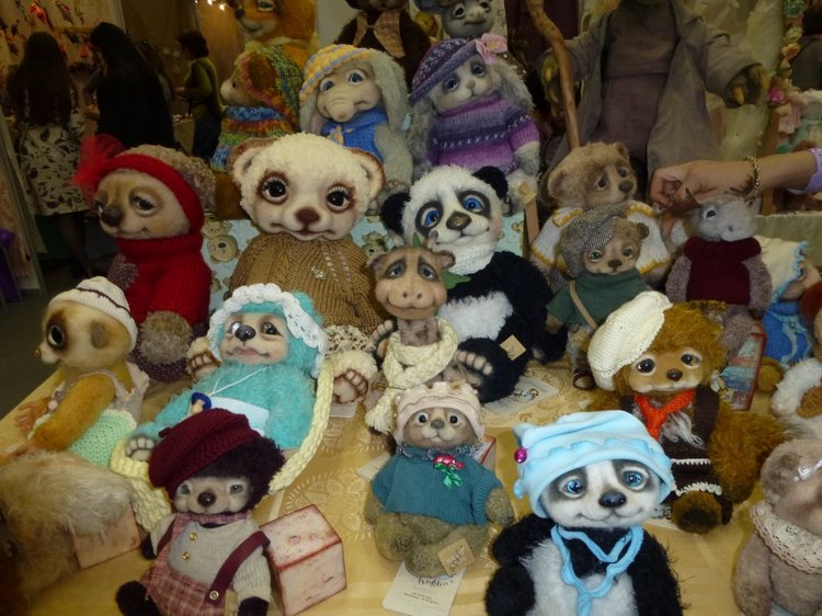 Выставка Мишек Тедди на Тишинке - Mosfair 2018 год