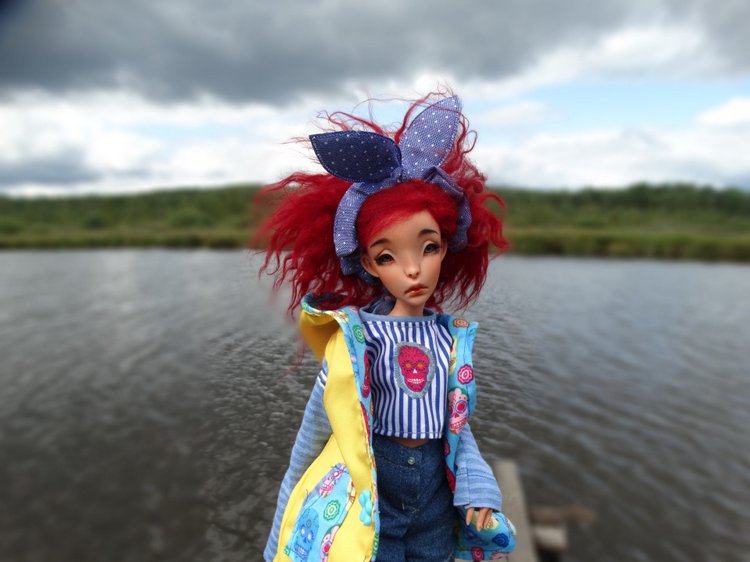 Каменный остров. Поездка с БЖД куколкой от Лиликэт