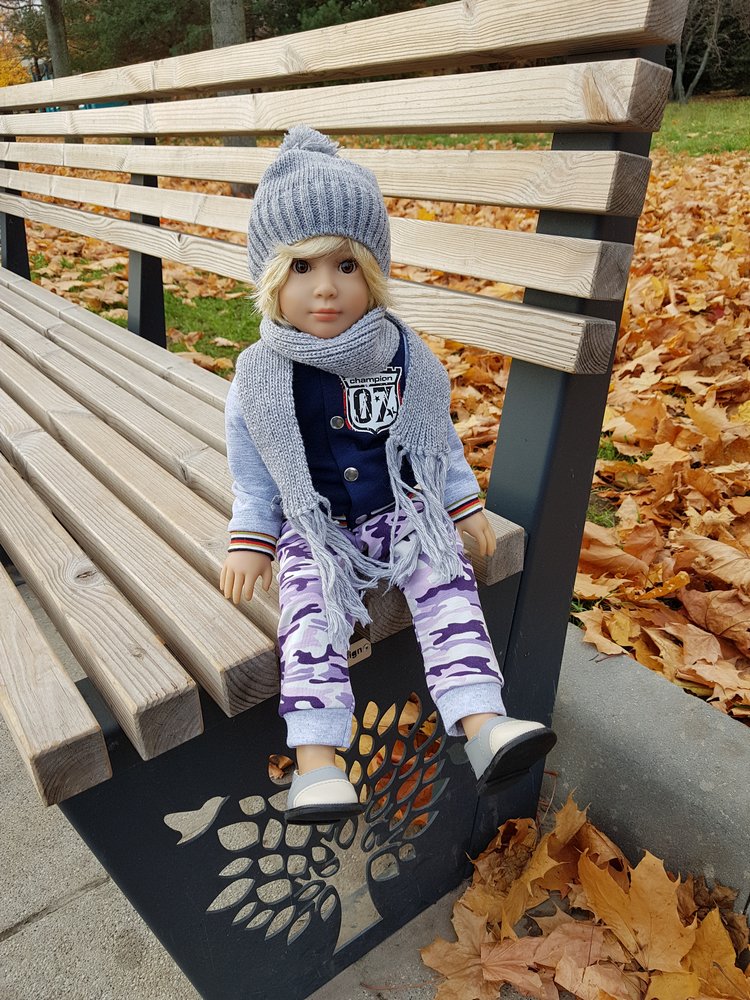 Якоб и я в парке 850-летия Москвы (фото 2)