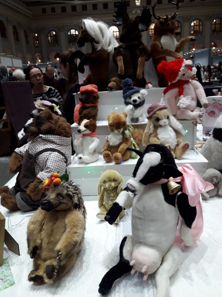 Искусство Куклы. Гостиный двор 2018. Выставку моими глазами - часть 2