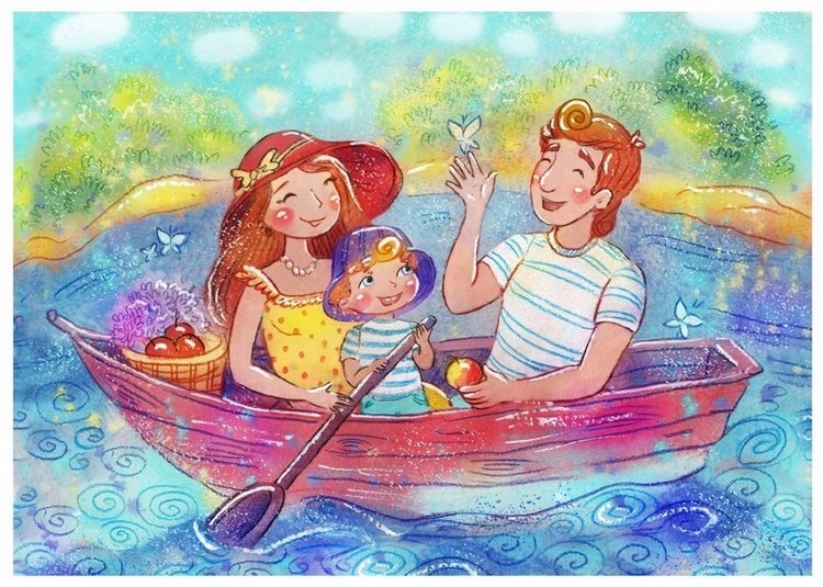 Волшебные иллюстрации — Интересное обо всем: поздравления