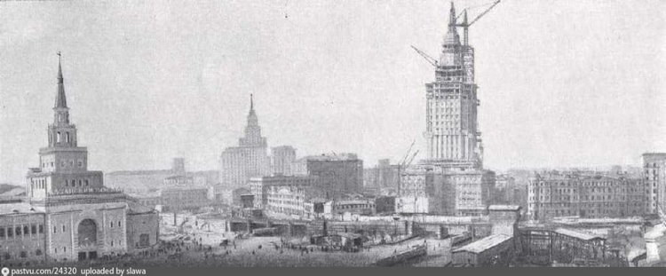 Москва. Небоскрёбы Семь сестёр