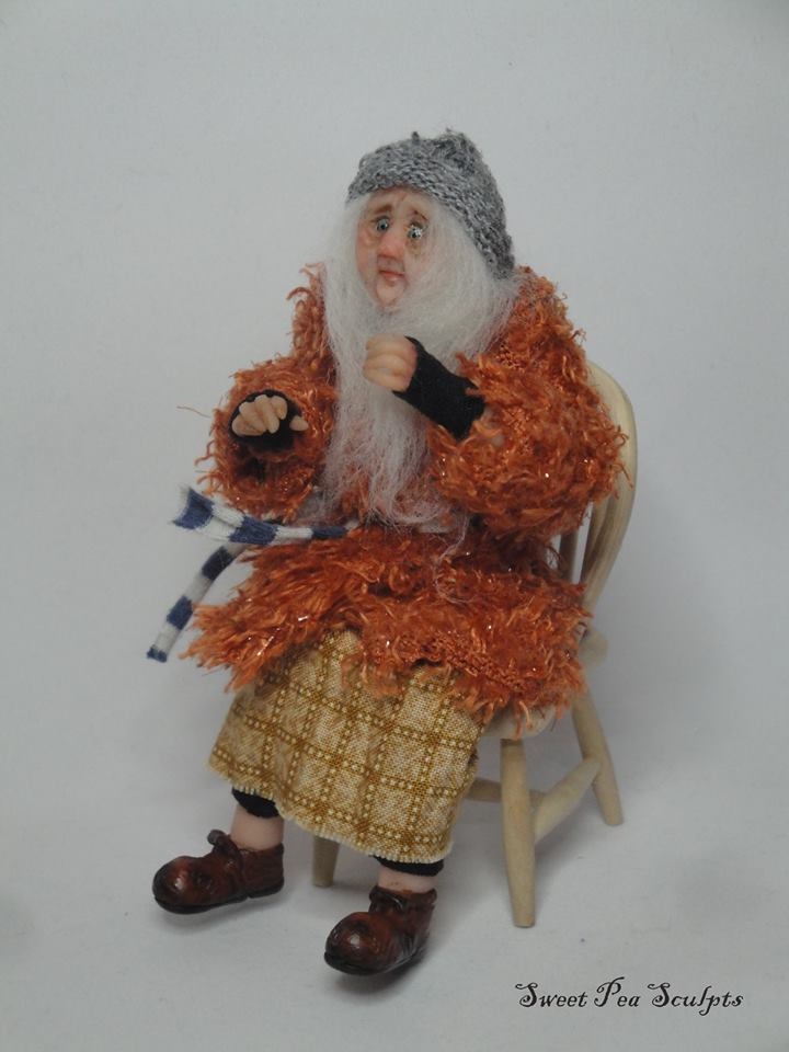 Sweet Pea Sculpts - Original Artist Miniature Dolls and Figurines made from Polymer Clay - часть 2