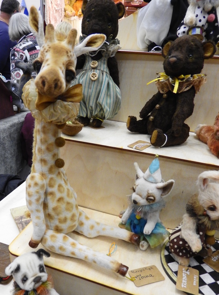 XV Международный осенний салон авторских кукол на Тишинке с 4 по 6 октября 2019 года в Москве - часть 3