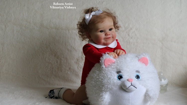 Моя Мэдди... Куколка реборн Виктории Вишни