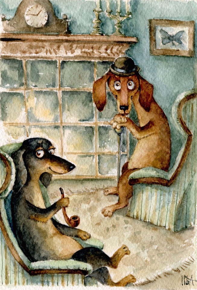 Предновогодние денёчки! Улыбнёмся вместе! Смешные таксы Инги smG (фото 3)