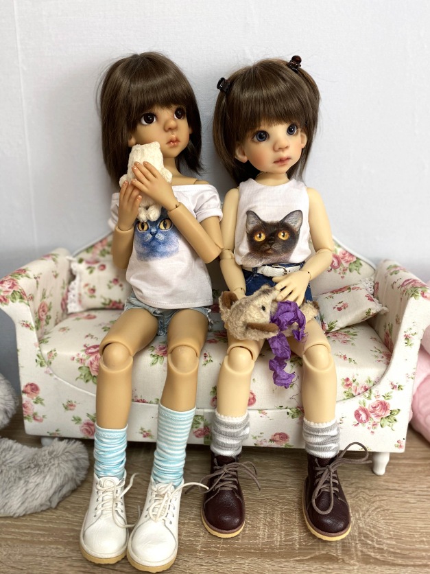 Сестрички — Куклы Kaye Wiggs (Кайе Виггс): авторские BJD (БЖД) (фото 10)