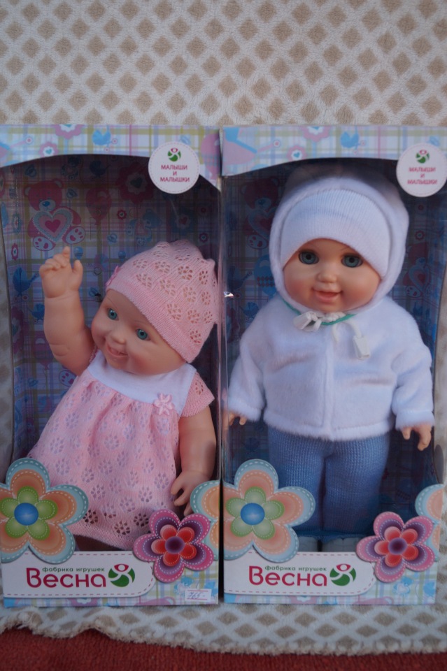 Малыши и малышки. Фабрика Весна. Куклы и пупсы начала 2000-х. Часть тринадцатая