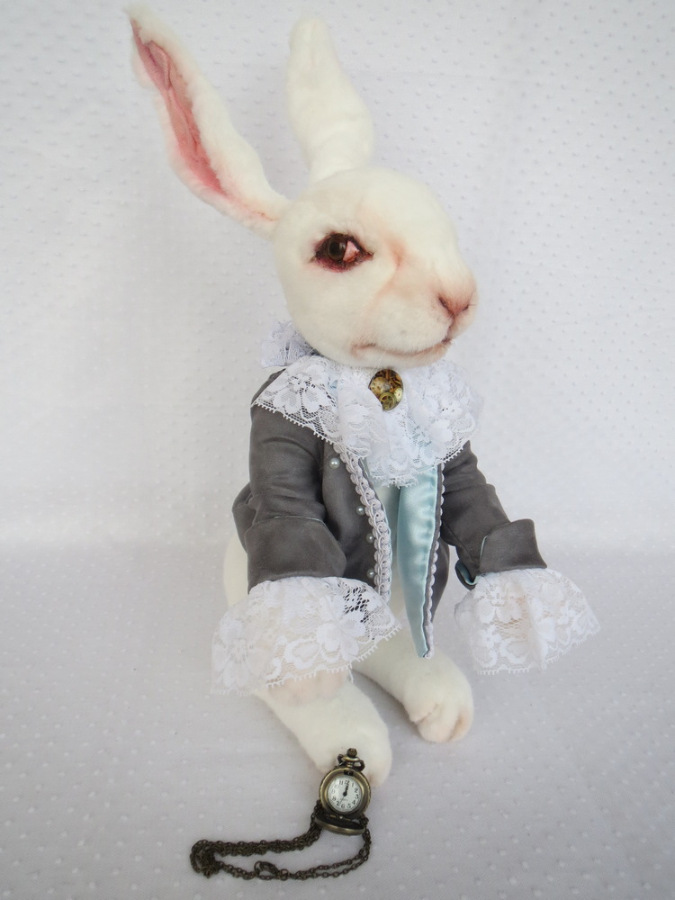 Белый Кролик — Домашние фото авторских игрушек: Тедди (фото 7)