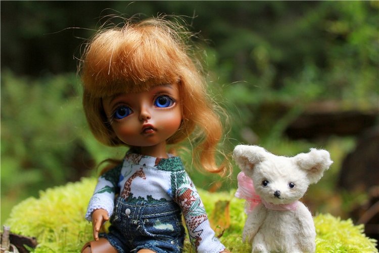 Ния и лисичка Фенек. Lati Yellow Nia Brown tan | Бэйбики Ния и лисичка Фенек. Lati Yellow Nia Brown tan