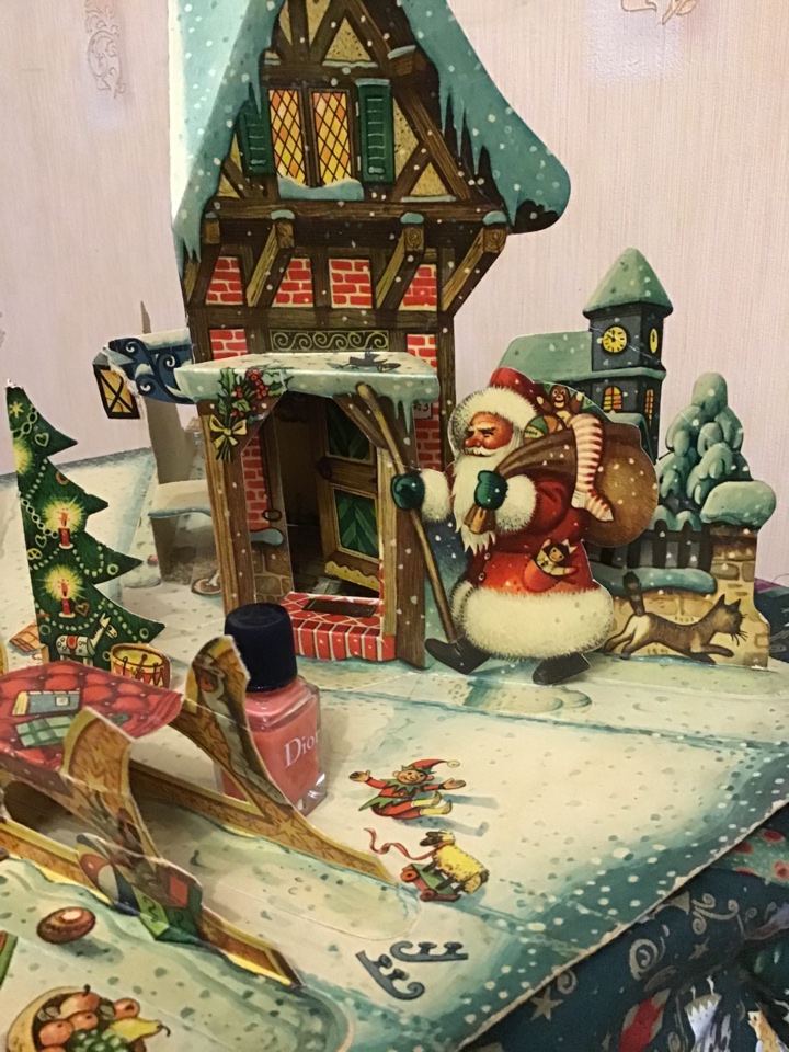 Винтажные новогодние картонажные изделия: у кого была такая игрушка