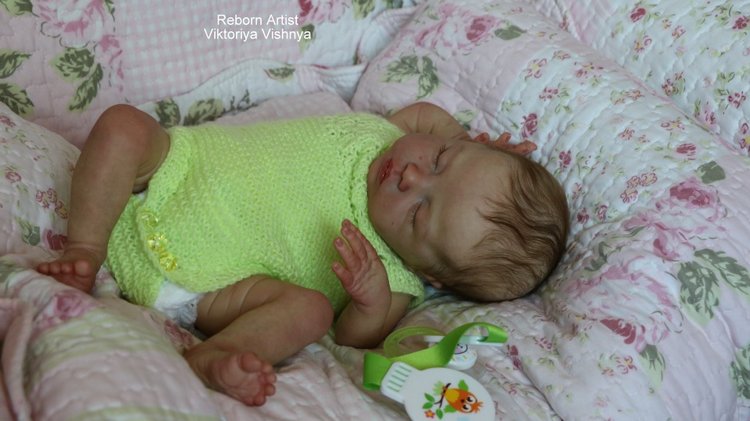 Далила... малышка реборн Виктории Вишни | Бэйбики Далила... малышка реборн Виктории Вишни