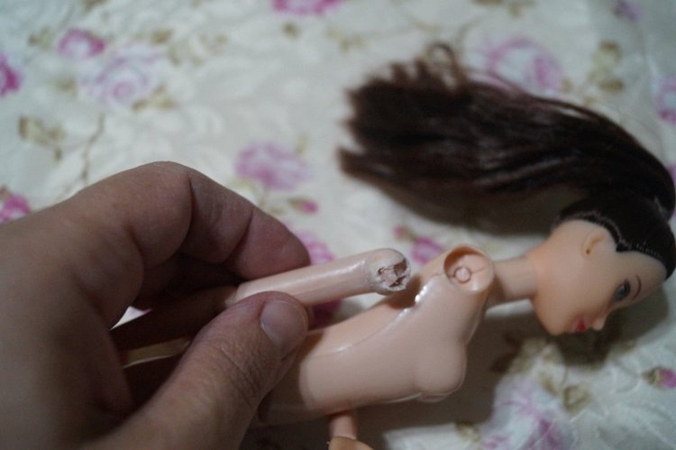 Третья выписка сентября. Перелом колена, сломано крепление руки в плече, сгрызена кисть или полное её отсутствие - это все