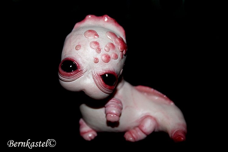 Акки и Ия — Игрушки в смешанной технике (мех и глина): Арт (фото 6)