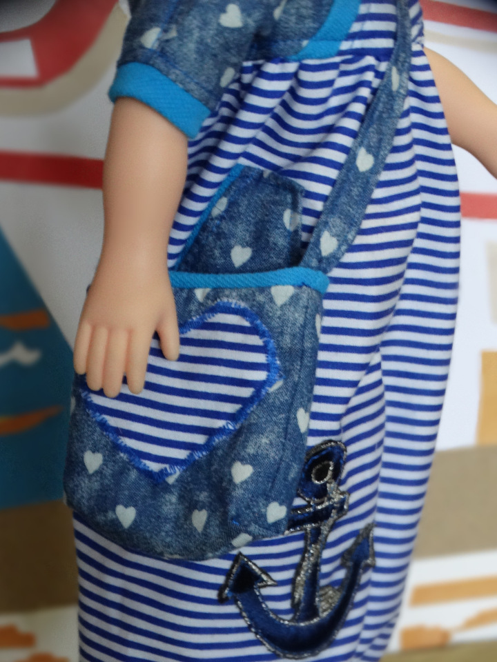 Комбезик в морском стиле. Анастасия от фабрики "Весна" (фото 6)