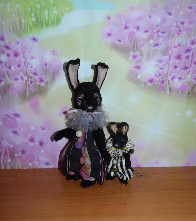 Авторские кролики Флоки и Луи