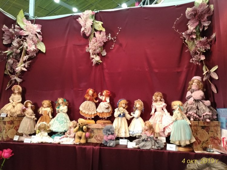 XV Международный Салон Авторских кукол на Тишинке моими глазами. Часть II