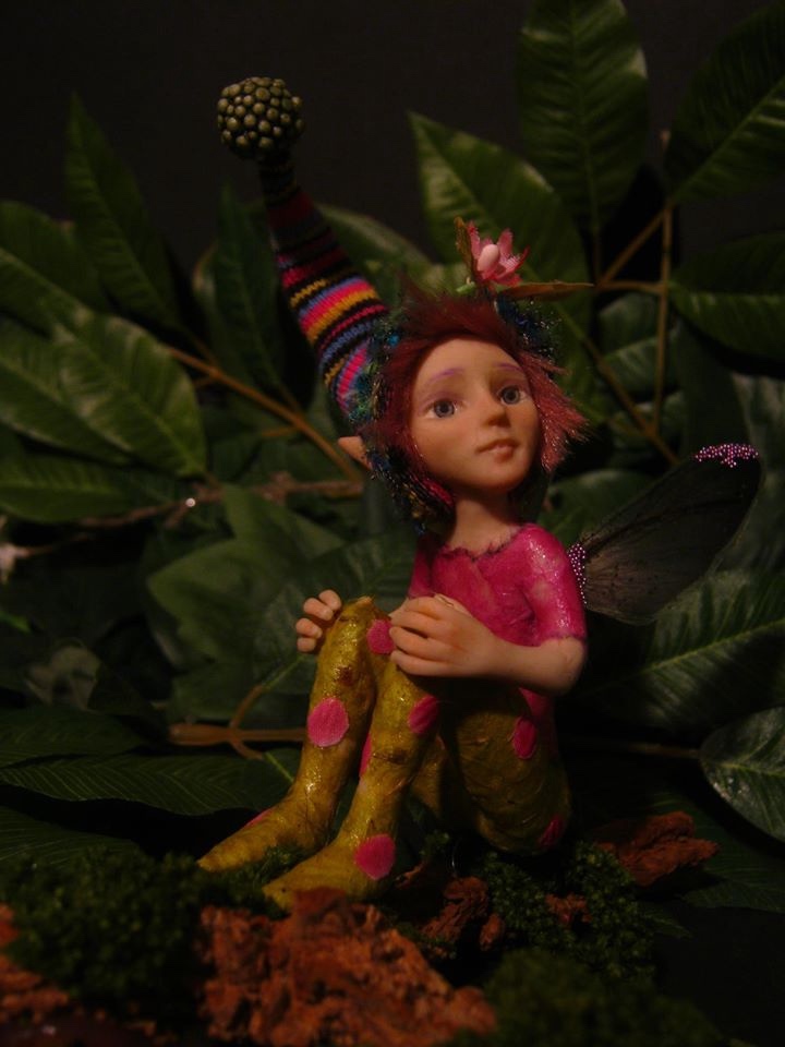 OOAK Creations Fairy - Dolls in Polymer Clay - Fimo by Paola Erriu - Авторские скульптуры из полимерной глины